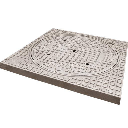 Gegoten rijwegafdekking TYPE2L C250 - RD dia700mm H=60mm COPRO (T35 , T9 laag) 