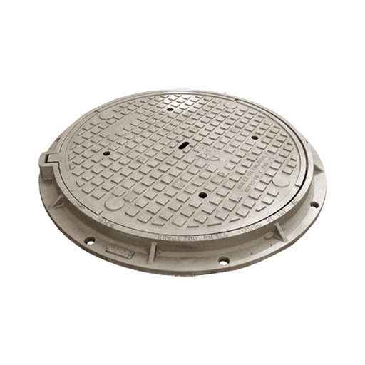 Cast roadway cover Type 3L C250 - VO=700mm H=65mm with ruber ring (formerly T37) COPRO