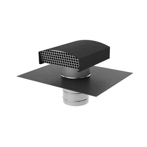 [UBIFLU9200] Ubbink Ubiflu 9 dakdoorvoer 200mm antraciet (hellend dak) 900m³/h, 0120042 