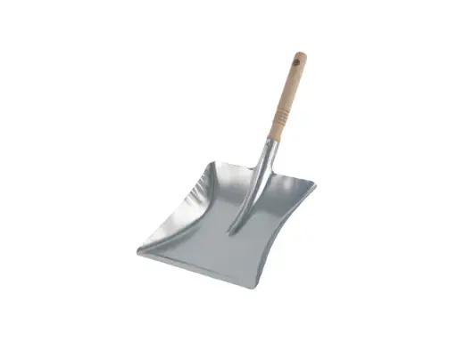 [1493] Dirt can metal with handle