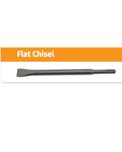 [UT70476] Utilvo SDS+ Flat chisel 14x250x20mm