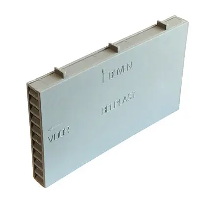 [VENT60G] Ventilmuur 60x10mm grijs (500st/doos) (stootvoegventillatie)