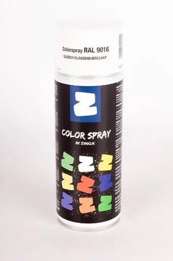 Verfbus 400 ml Zinga (allerhande kleuren)