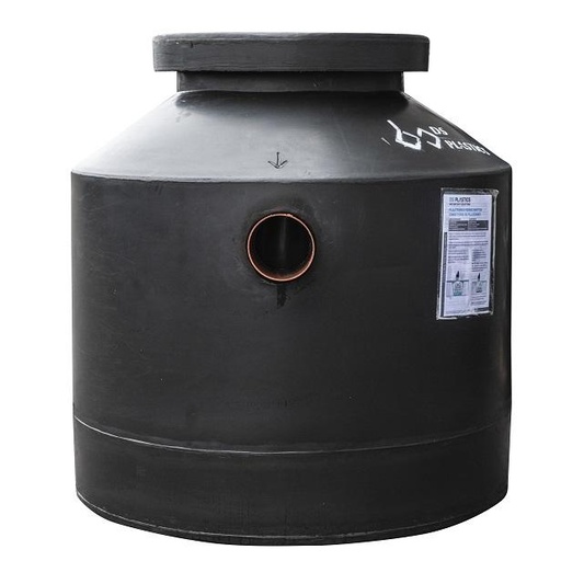 [VETV300] Vetvanger/vetafscheiders put 300 L (dia87 x H90) 20 kg 3l/s 80couverts 