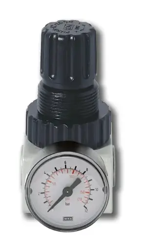 [W152166M] Drukregelaar met luchtdrukmeter  1/4" 