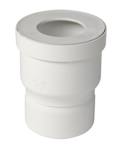 [WC110R] Raccord WC 110 droit blanc nicoll QW110