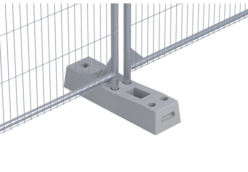 [WERFHEKBLOKB] Yard fence concrete block heras 24kg (35pcs/pal)