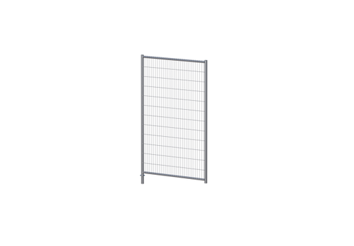 [WERFHEKPOORT] Yard fence Heras gate 120x200 complete M500