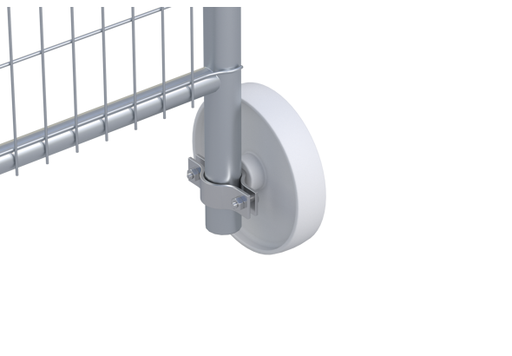 [WERFHEKWIEL] Yard fence Heras wheels E9900