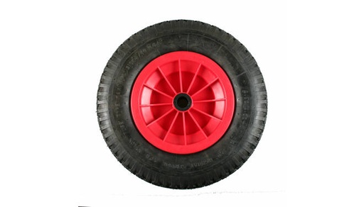[WIEL] Wheelbarrow wheel PVC with axle included
