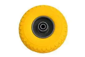 [WIELPU] Attic wheel PU full 260mm yellow