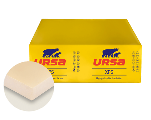 [XPS2U-I] XPS 2 cm 'Ursafoam' N-W-I RB 1.25x0.6m (16.50m²/pak) R=0.6 