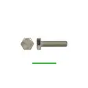[Z6X30I] Bolt hexagon M6x30 stainless steel