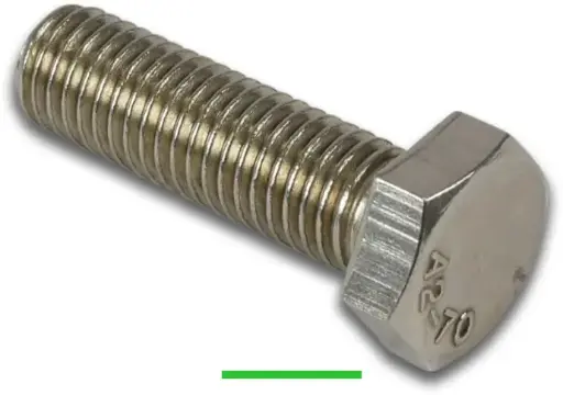 [Z8X80I] Boulon hexagonal M8x80 acier inoxydable