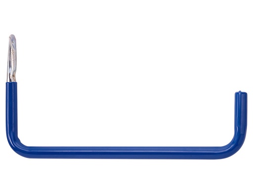 [ZMB011G] Hook standard plasticized 21 cm