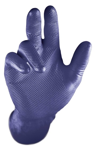 Wegwerphandschoenen Grippaz 245 nitril violet per 50st