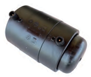[PEEC200PN16] PE pressure electrofusion end cap dia 200mm SDR11 PN16