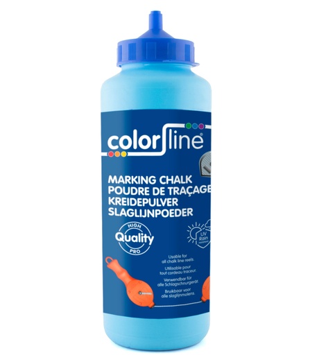 [CO124100] Powder 1000 gr blue Colorline