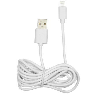 [USBKABEL1] USB lightning kabel 1m