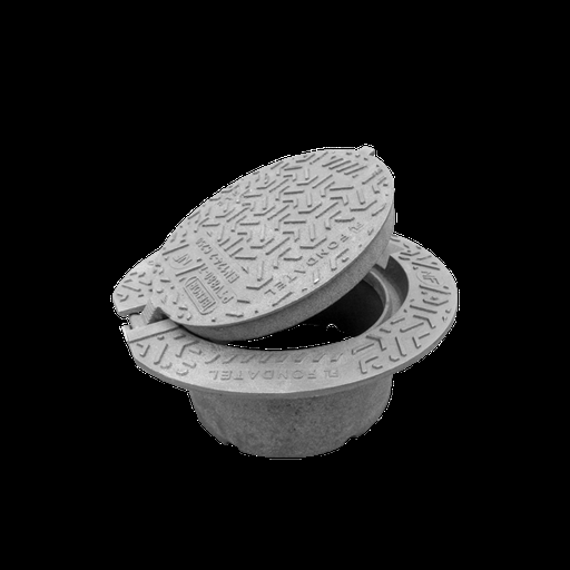 Casting lid dia 315 stora copro epdm ring C250 Round (connecto)