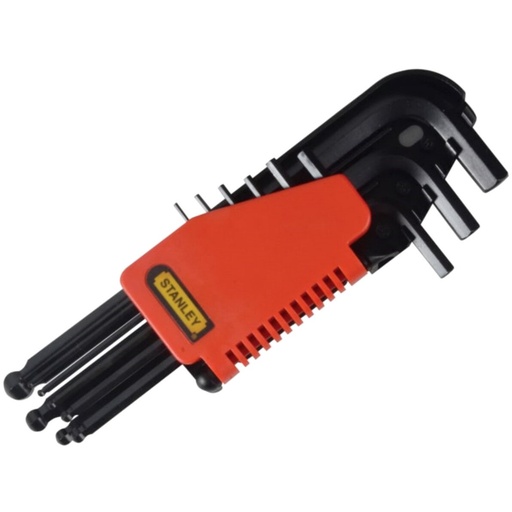[0-69-256] Stanley hexagonal wrench set 9 pcs 1.5-10