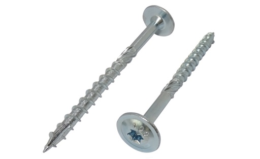 [BEK8X100] Bekistingsschroef 8x100 TORX T40 met flenskop (gasbetonschroef) 67052