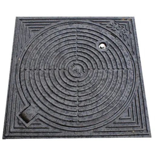 [RWA250B] Gietij.deksel dia 250 RWA scharnierdeksel B125 