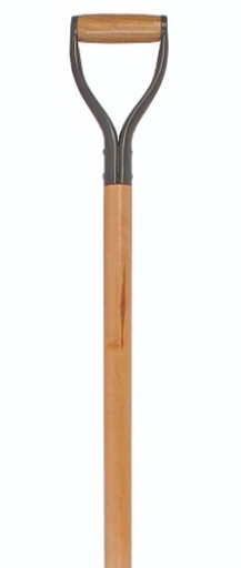 [STEELDM90] D-handle metal 90cm x 38mm