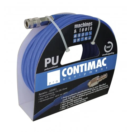 [CO25291] Persluchtslang in PU (15 m) 12x8mm  