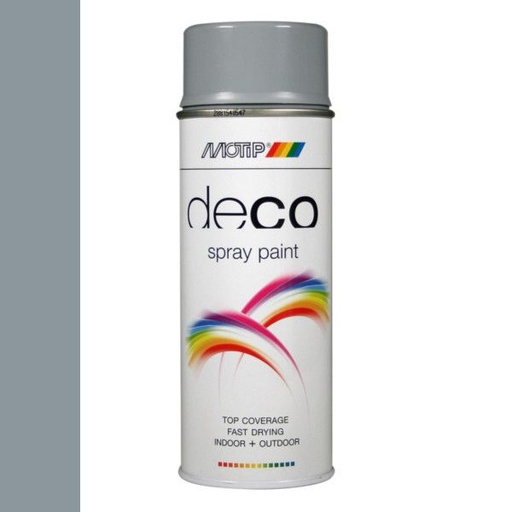 [DECOZILVERG] Deco Paint 400 ml RAL 7001 ZILVERGRIJS