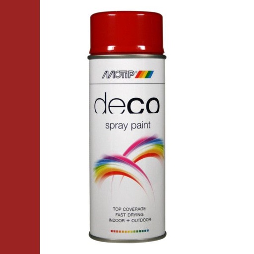 [DECOKARMIJNR] Deco Paint 400 ml RAL 3002 KARMIJNROOD 