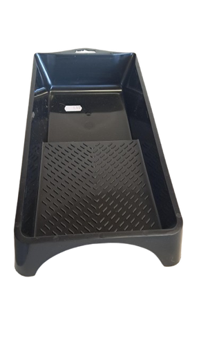 [2200] Paint tray black v/paint rollers 120 mm