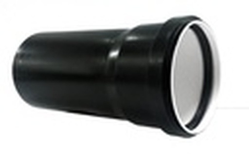 [PP32SAN1] PP pipe sanitary dia 32x1.8 puffed black l=1m
