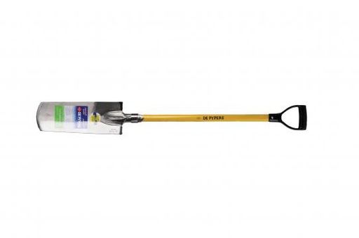[DP103.DF] Spade De Pypere glasfiber steel D-handvat