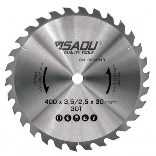 [ZAAG400-30T] HM saw blade DIY 400x30 T 30