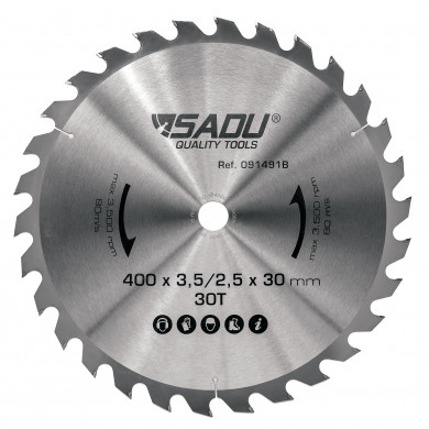 [ZAAG400-30T] HM-zaagblad DIY 400x30 T 30  