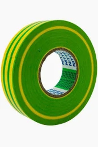 [NITTO19GE-GR] Ruban adhésif nitto 19 mm x 20 m jaune/vert