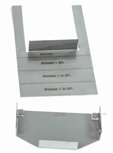 [EUROBFLEIND100] Aco Euroline BFL, stainless steel end plate for Euroline 100