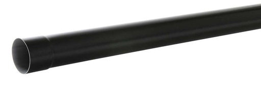 [BUIS80Z-4M] Tube PVC dia 80x1.5mm noir=4m