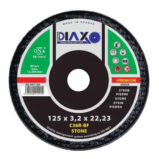 [SNIJSCHIJF125-3,2] Cut-off wheel Ø125 x 3,2 STONE