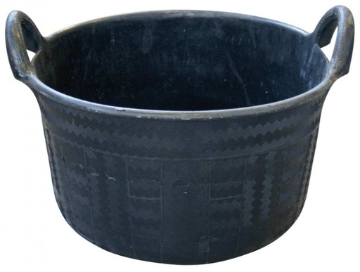 [KUIP85RUBBER] Gevulkaniseerde rubberen kuip 85 liter 