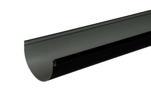 [DAK115-LG25N] Gutter LG-25 - black - length 4m
