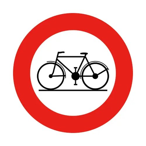 [C11] Traffic sign C 11 diam 700