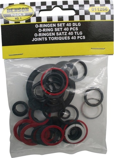 [AFDICHTINGSET40] Afdichtingsringen set 40 delig 
