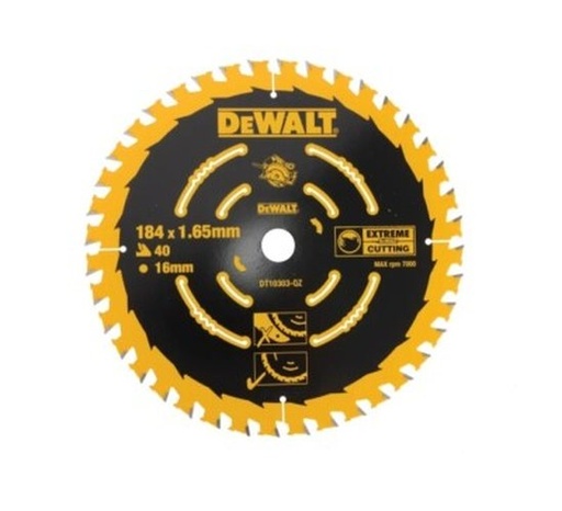 [DT10303-QZ] Cirkelzaagblad CSB 184 X 16mm 40 T  