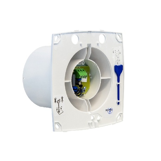 [RENSON9412H] Renson 9412H ventilator timer & bocht dia 125 body 