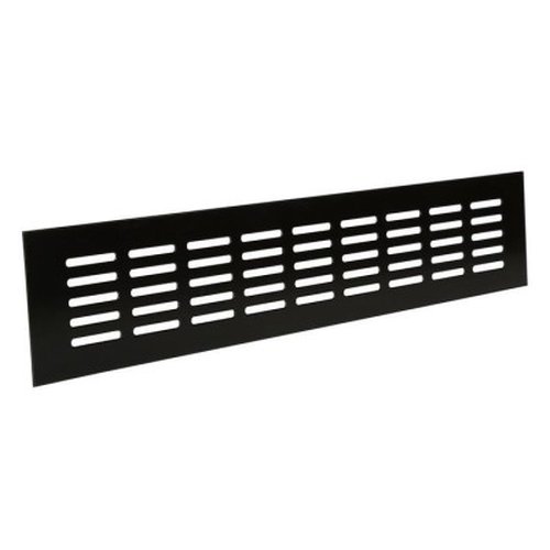 [RENSON381-80X400Z] Renson 381  80x400 RAL 9005 ZWART 