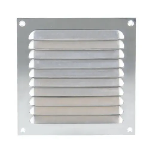 [RENSON436-20X20-WIT] Renson 436 Alu grid WHITE 20x20 without mesh