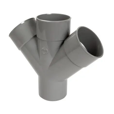 [RS14] Dubbel T-stuk dia 90 3xMSp lijmverbinding