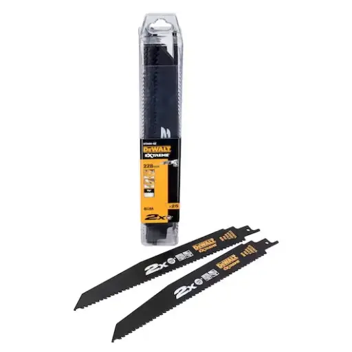 [DT2491-QZ] Reciprozaagblad 2X BiM 228x4,2mm extra dik, hout (25st)